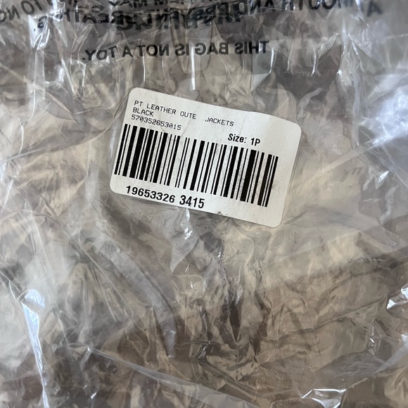 Chico's Black Faux Leather Cropped Moto Jacket - Picture 12 of 13